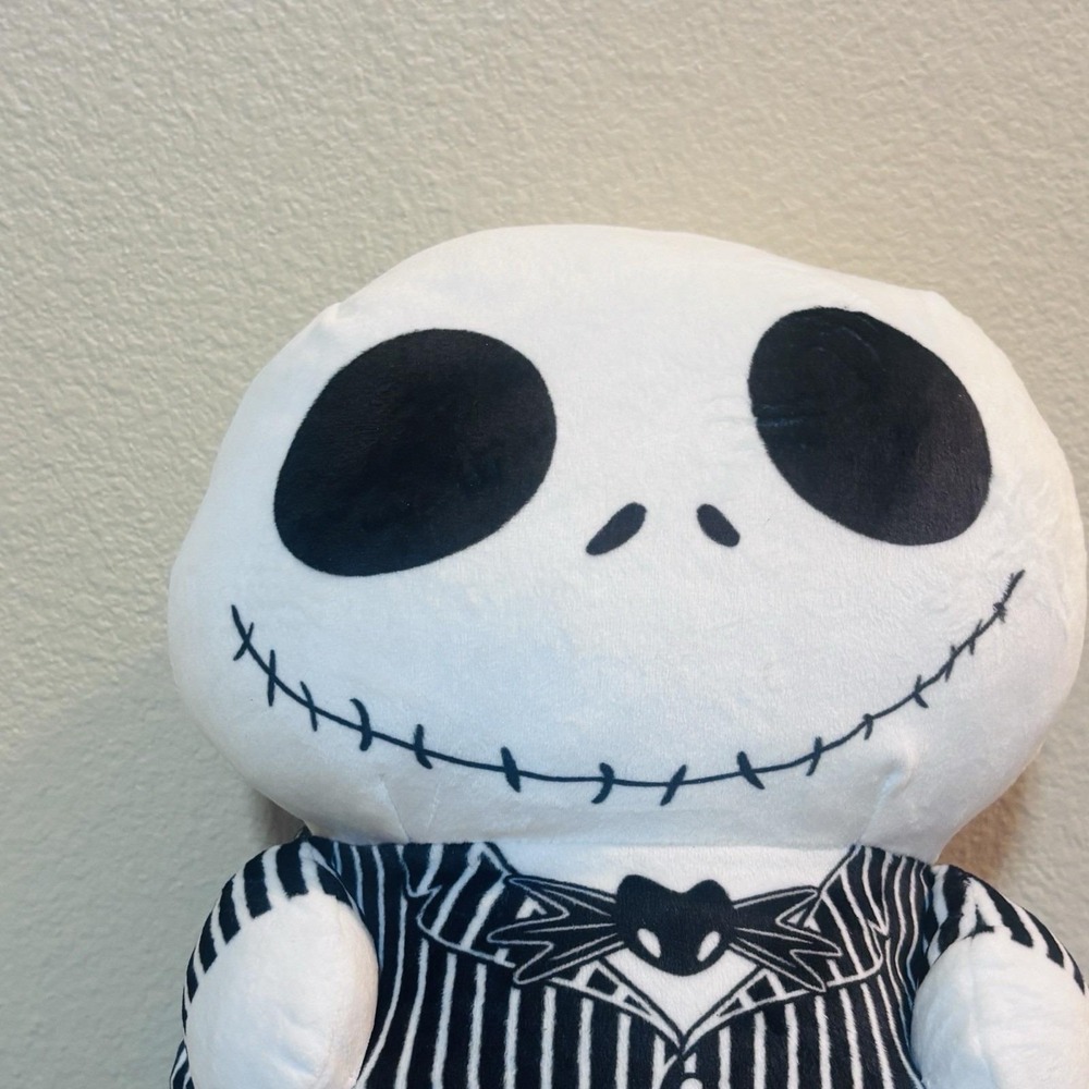 Jack Skellington Plush Pillow Nightmare Before Christmas Soft Toy Kids Squishy - Picture 10 of 13